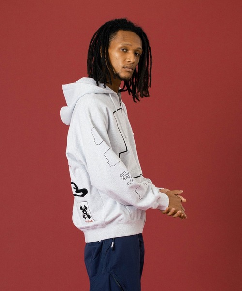 XLARGE（エクストラ ラージ） パーカー SPEED ZIP UP HOODED