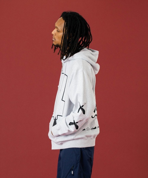 エックスラージパーカー XLARGE（エクストラ ラージ） パーカー SPEED ZIP UP HOODED