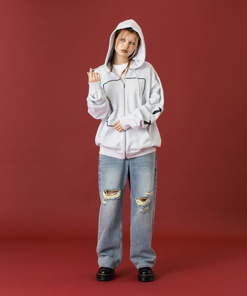 XLARGE（エクストラ ラージ） パーカー SPEED ZIP UP HOODED