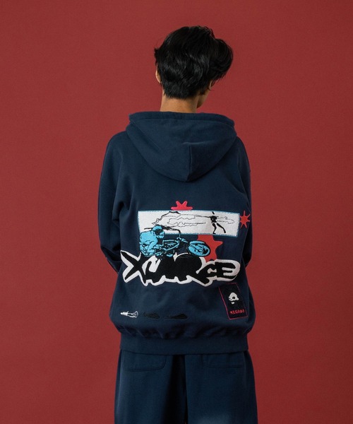 XLARGE（エクストラ ラージ） パーカー SPEED ZIP UP HOODED