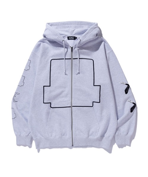 XLARGE（エクストラ ラージ） パーカー SPEED ZIP UP HOODED