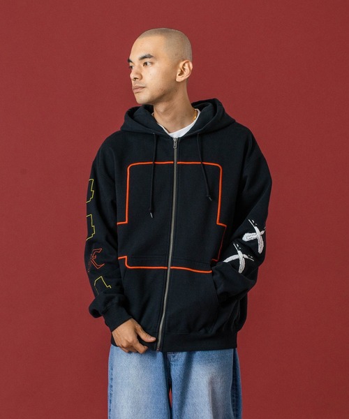 XLARGE（エクストラ ラージ） パーカー SPEED ZIP UP HOODED