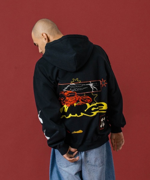 XLARGE（エクストラ ラージ） パーカー SPEED ZIP UP HOODED