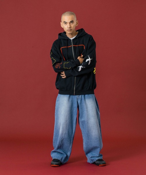 XLARGE（エクストラ ラージ） パーカー SPEED ZIP UP HOODED