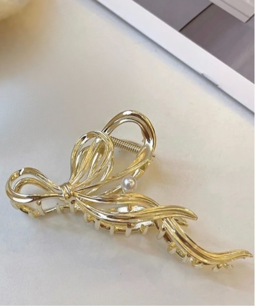 B.I.D. ヘアクリップ 「リボンライン ヘアクリップ(BDS) : ZOZOTOWN