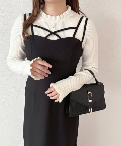 apres jour（アプレジュール） ワンピース スリットマーメイドキャミ