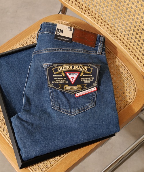 ジーンズ GUESS JEANS GJ G14 SLIM PANTS ゲス スリムデニムパンツ