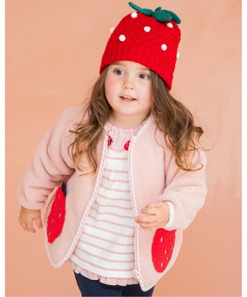 babycheer（ベイビーチアー） ブルゾン アウター イチゴポケット