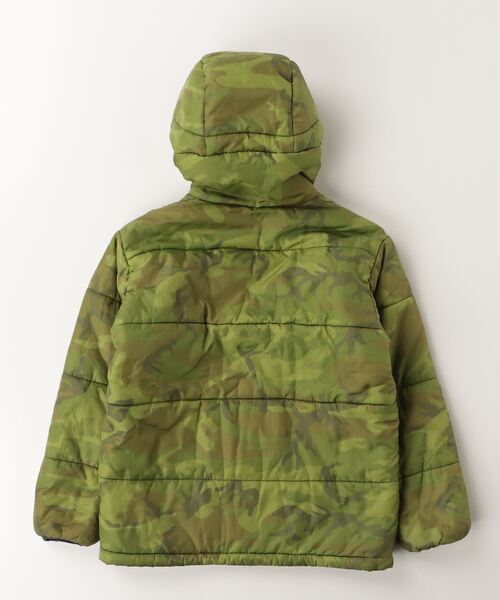 「DENIM DUNGAREE」 「KIDS」カモフラージュブルゾン 140 グリーン キッズ_画像2
