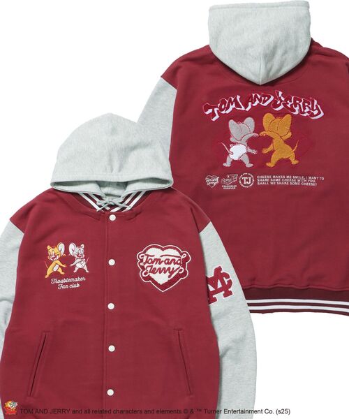 スタジャン 「SEQUENZ（シークエンズ）」TJ HOODED STADIUM JACKET