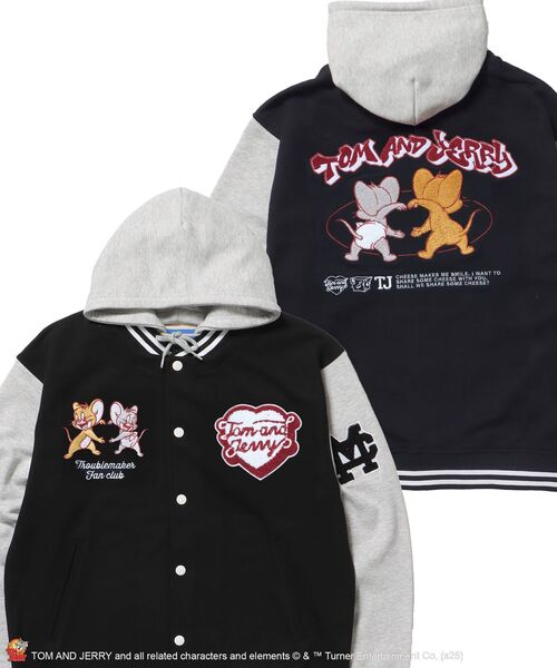 スタジャン 「SEQUENZ（シークエンズ）」TJ HOODED STADIUM JACKET