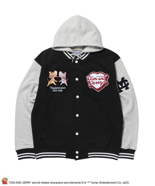 スタジャン 「SEQUENZ（シークエンズ）」TJ HOODED STADIUM JACKET
