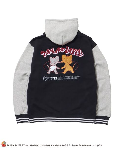 ゲリラタイムセール！UNDERCOVERISM フード付き袖レザースタジャン UNDERCOVERISM 袖レザーフードスタジャン LOOK/正規通販-FACTORY