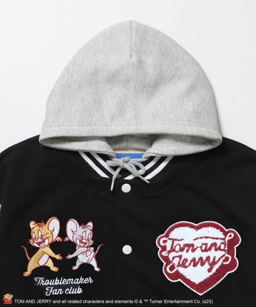 スタジャン 「SEQUENZ（シークエンズ）」TJ HOODED STADIUM JACKET