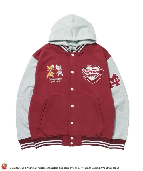 スタジャン 「SEQUENZ（シークエンズ）」TJ HOODED STADIUM JACKET