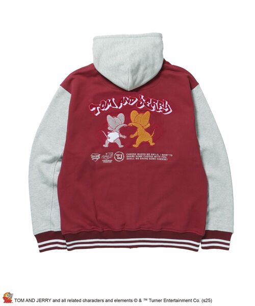 スタジャン 「SEQUENZ（シークエンズ）」TJ HOODED STADIUM JACKET