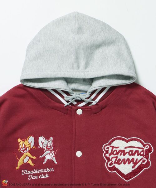 スタジャン 「SEQUENZ（シークエンズ）」TJ HOODED STADIUM JACKET