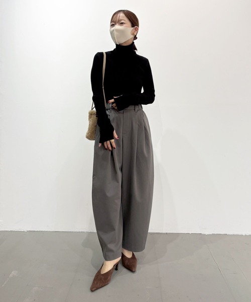BAYFLOW（ベイフロー） パンツ 「低身長caho146cmさんプロデュース