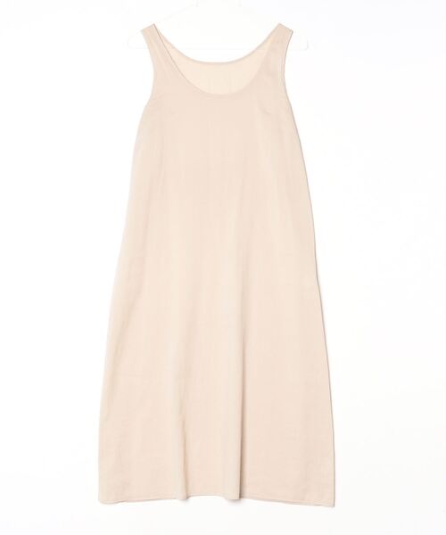 「navasana」 半袖ワンピース FREE ベージュ レディース_画像3