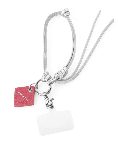 ANEMONE（アネモネ） カラーレザーイニシャルストラップ : ZOZOTOWN