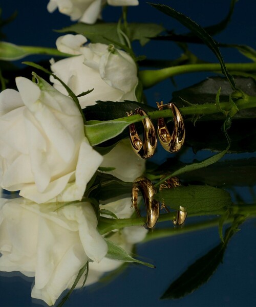 MARIHA（マリハ） ピアス MARIHA / Mystic Orbs フープピアス イエロー