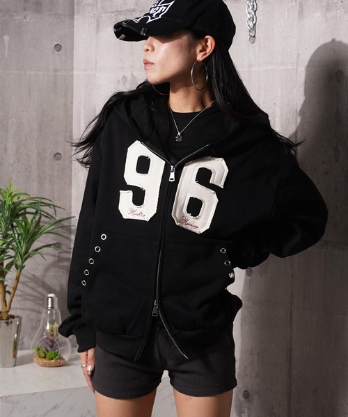 MEMORY パーカー 「MEMORY」ヘビーウェイト 96アイレット ダブルZIP