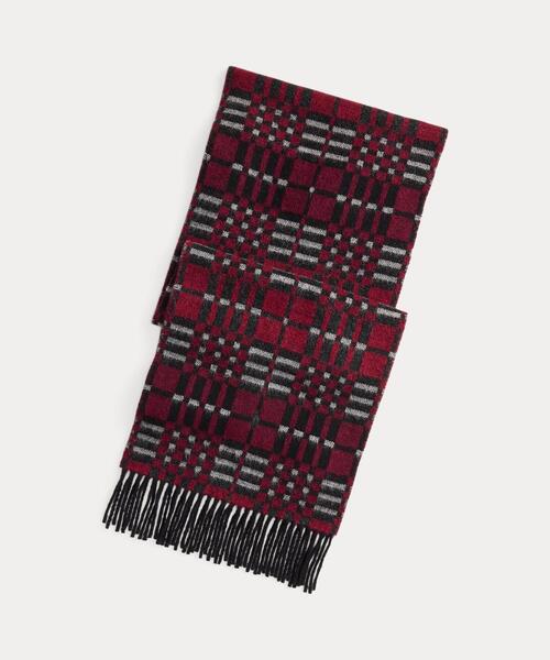 POLO RALPH LAUREN（ポロ・ラルフローレン） マフラー パターン ウール