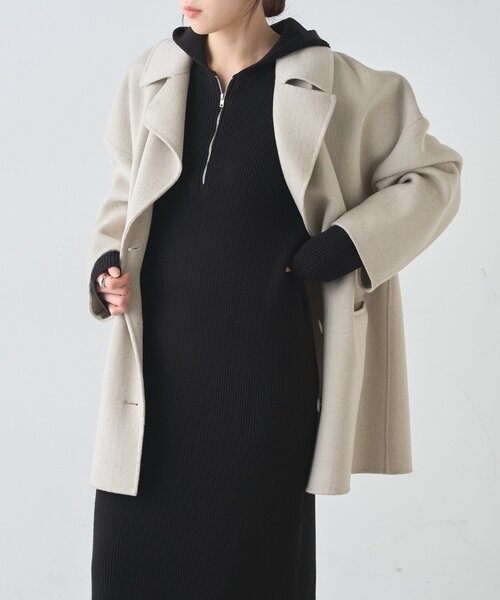 SHENERY（シーナリー） ワンピース フーデットジップワンピース