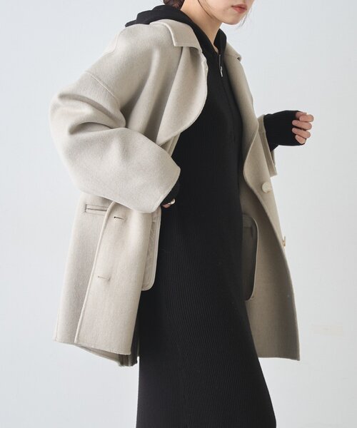 SHENERY（シーナリー） ワンピース フーデットジップワンピース