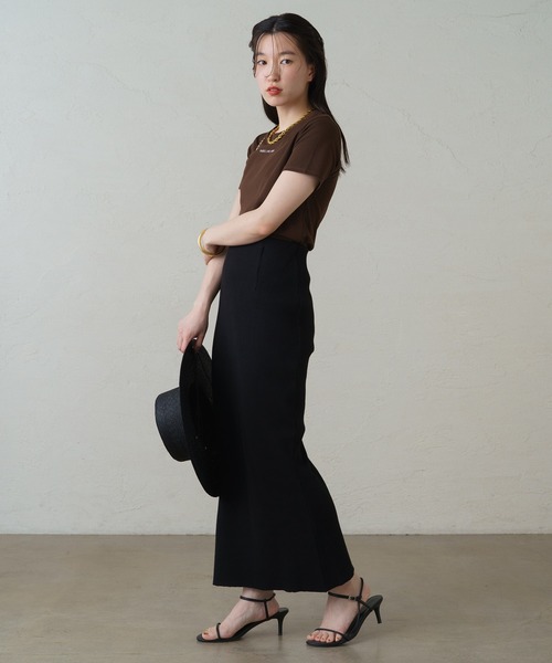 「LOUNGEDRESS」 タイトスカート FREE ブラック レディース_画像6