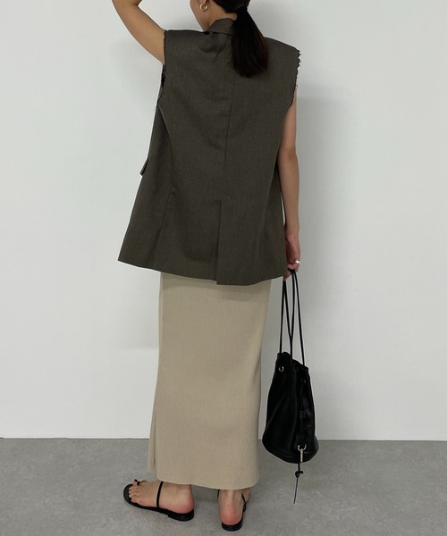 「LOUNGEDRESS」 タイトスカート FREE ブラック レディース_画像8