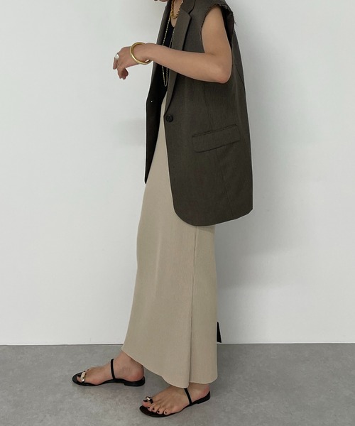 「LOUNGEDRESS」 タイトスカート FREE ブラック レディース_画像9