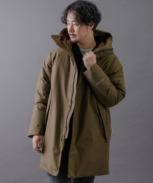 「+phenix」 ダウンコート MEDIUM ブラック メンズ_画像4