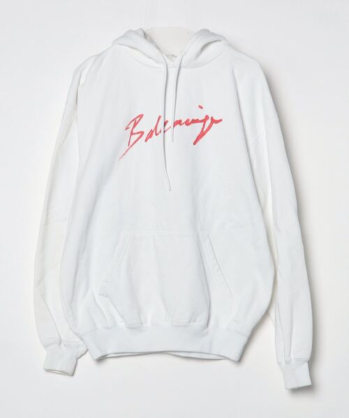 BALENCIAGA（バレンシアガ） プルオーバーパーカー S ホワイト メンズ