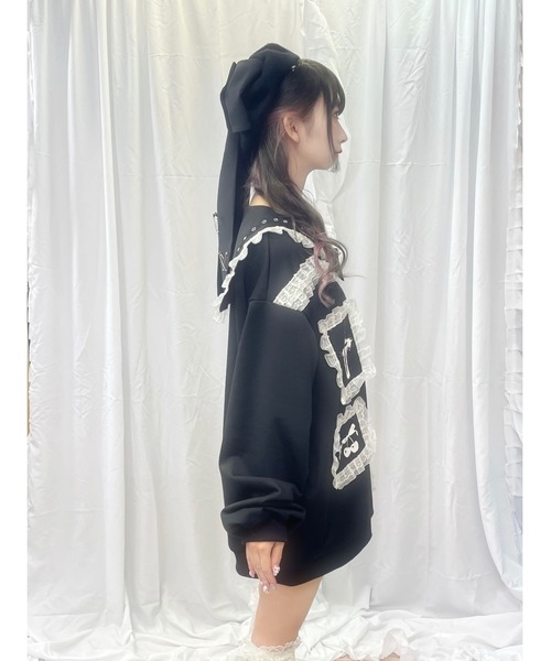 Jamie エーエヌケー パーカー ゴシックリメイクJK制服ジャージ