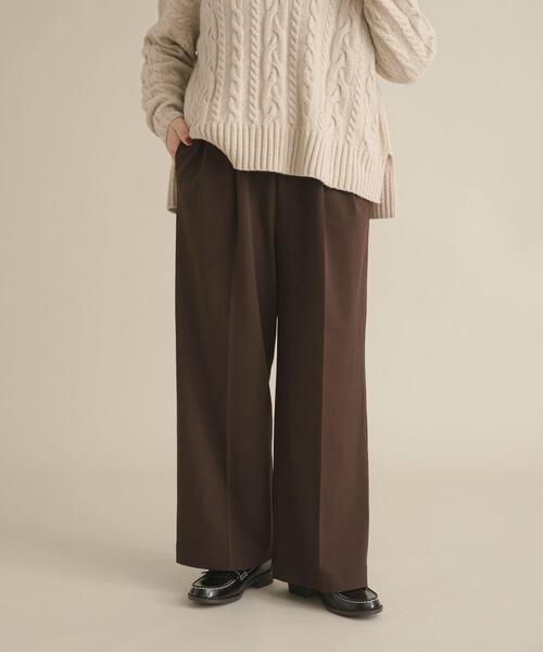 アーバンリサーチ ドアーズ（URBAN RESEARCH DOORS）/『スタッフ企画』センタープレスイージーパンツ URBAN RESEARCH DOORS（アーバンリサーチドアーズ） パンツ 「スタッフ