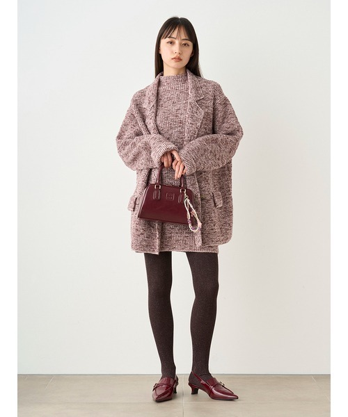 SNIDEL（スナイデル） ニットワンピース ONE SIZE ピンク レディース