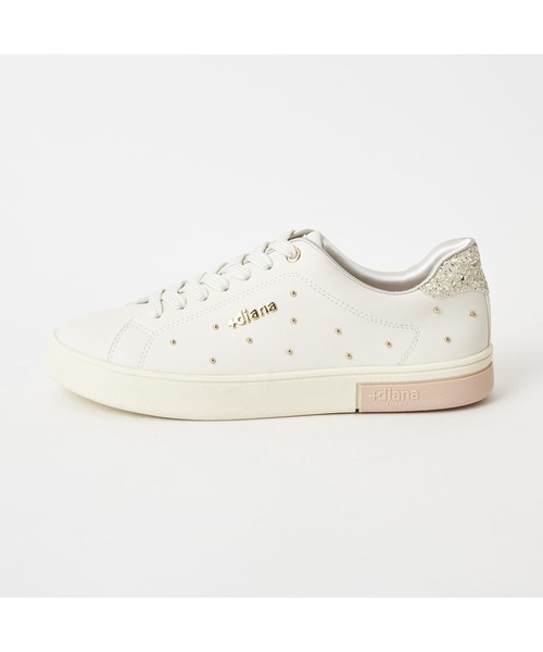 「+diana」 ローカットスニーカー 24.0cm ブラック レディース_画像7