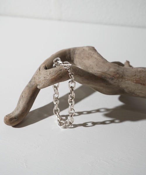 misto accessories ブレスレット Silver chain bracelet シルバー