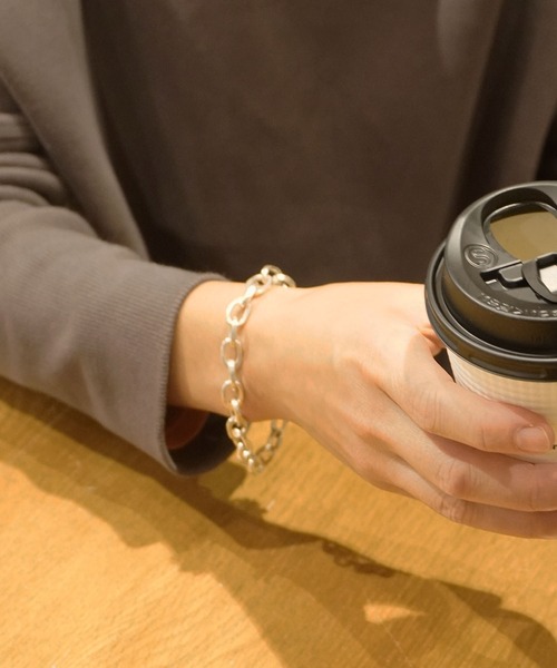 misto accessories ブレスレット Silver chain bracelet シルバー