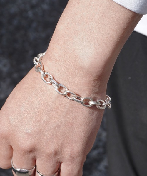 misto accessories ブレスレット Silver chain bracelet シルバー