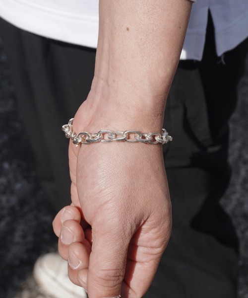 misto accessories ブレスレット Silver chain bracelet シルバー
