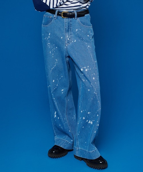 「ONCILY」 デニムパンツ MEDIUM ブルー メンズ_画像2