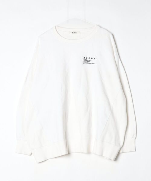 ZUCCa（ズッカ） スウェットカットソー M size ホワイト レディース