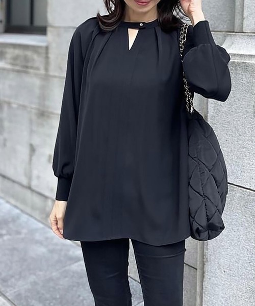 Emma Taylor（エマテイラー） 長袖ブラウス FREE ブラック レディース