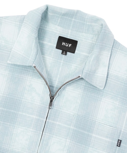 「HUF」 半袖シャツ X-LARGE ブルー系その他 メンズ_画像8