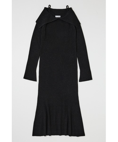 MOUSSY（マウジー） ワンピース BIG COLLAR ニットドレス : ZOZOTOWN