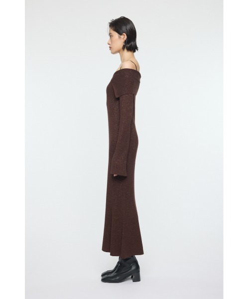 MOUSSY（マウジー） ワンピース BIG COLLAR ニットドレス : ZOZOTOWN