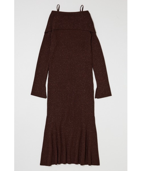 MOUSSY（マウジー） ワンピース BIG COLLAR ニットドレス : ZOZOTOWN