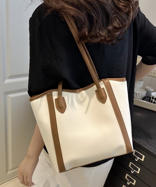 Mignonjour トートバッグ FReePLACe/チャックあり 合成皮革 トート